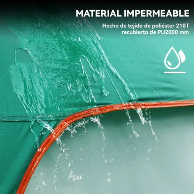CARPA 10 PERSONAS CON DOBLE CAPA GRAN ESPACIO 3,05X4,2X2,1M - 3