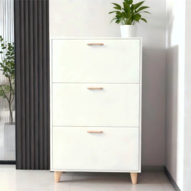 ZAPATERO ORGANIZADOR CON 3 PUERTAS Y 2 FILAS,CAPACIDAD 18 PARES - 9