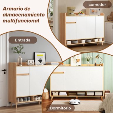 ZAPATERO ORGANIZADOR GRAN CAPACIDAD MULTIFUNCIOANL CON CAJONES - 5