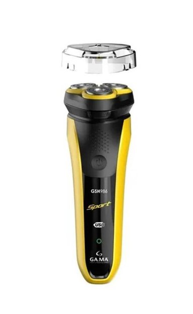 AFEITADORA GSH 986 SPORT USB EN COLOR AMARILLO GAMA - 2