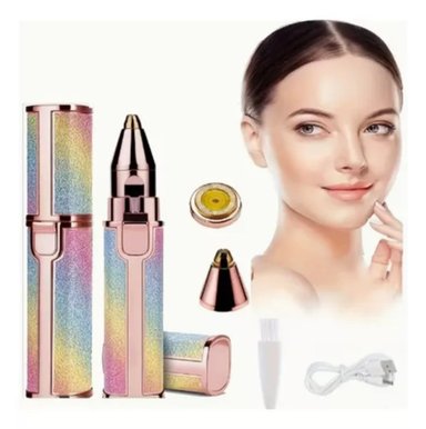 DEPILADORA OEM FACIAL RECORTADORA DE CEJAS PARA MUJER 2 EN 1 - 2