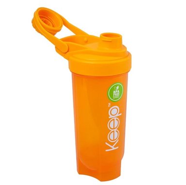 BOTELLA SHAKER COLORES KEEP- NARANJA - 2
