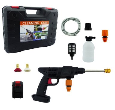 HIDROLAVADORA DE ALTA PRESIÓN INALÁMBRICA RECARGABLE BATERÍA 24V - 1