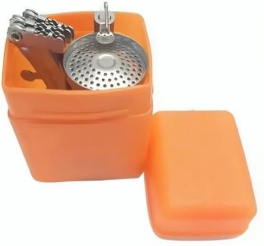 MINI COCINILLA CAMPING PORTATIL LLAVERO A GAS OUTDOOR - 1