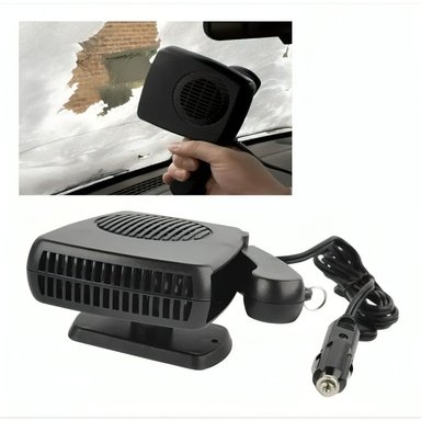 CALEFACTOR DE AUTO Y VENTILADOR 12V 150W 2 EN 1 - 3