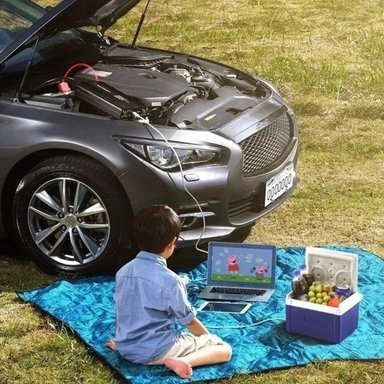 CONVERTIDOR DE ENERGÍA VOLTAJE AUTO 4000W DC12/24V AC 110/220V - 4