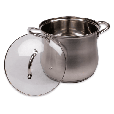 OLLA ACERO 26 CM TAPA DE VIDRIO KASSEL – DORAL - 1