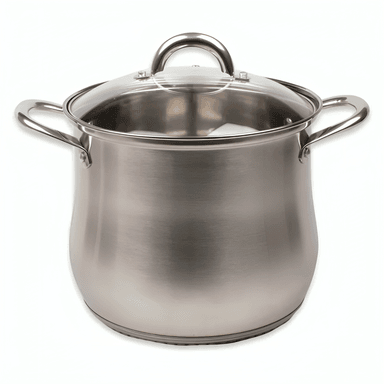 OLLA ACERO 24 CM TAPA DE VIDRIO KASSEL – DORAL - 2