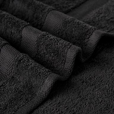 TOALLA DE BAÑO 100% ALGODON 500 GRS. 70×140 CM / BLACK – CANNON - 1