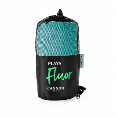 TOALLA DE PLAYA 380GR. FLUOR 80X160CM. / FUCSIA – CANNON - 1