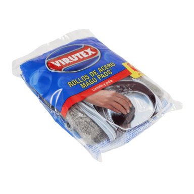 PACK X 4 ROLLOS DE ACERO 6 UND / MAGO PADS – VIRUTEX - 3