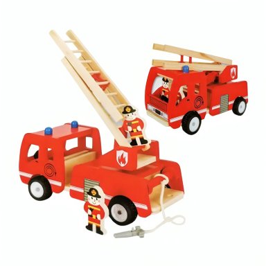 CAMION BOMBERO MADERA - 2