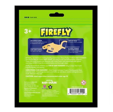 HILO DENTAL DECO KIDS DESECHABLE BABY SHARK FLOSSERS - 3