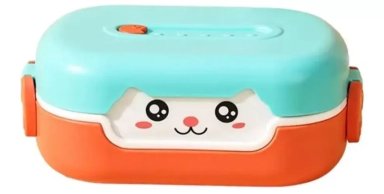 LONCHERA DE MONITO PARA NIÑOS VIANDA TUPER N - 1