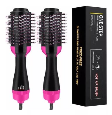 CEPILLO ELÉCTRICO ONE STEP SECADOR RIZADOR VOLUMINIZADOR ONE-STEP CERO FRIZ - 1