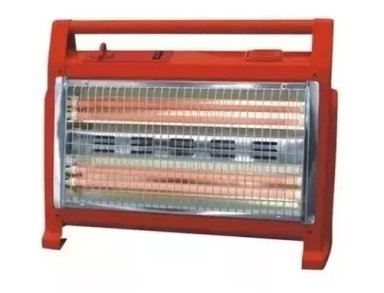 CALEFACTOR ELÉCTRICO CUARZO 2400W ESTUFA ELÉCTRICA - 1