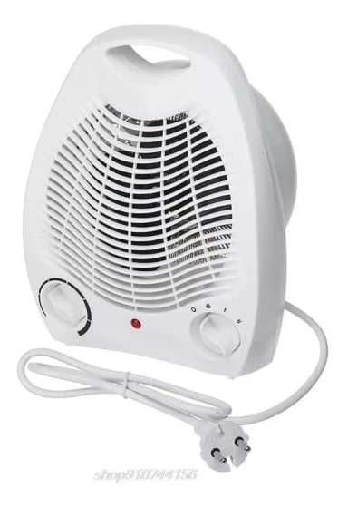 CALEFACTOR ELÉCTRICO TERMOVENTILADOR PORTÁTIL 2000W - 1