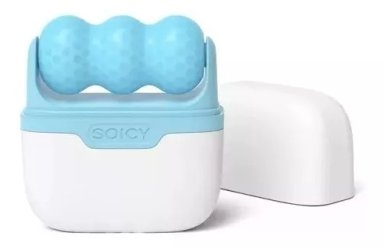 MASAJEADOR FACIAL RODILLO FRIO PARA ROSTRO Y CUELLO - 1