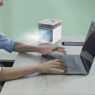 AIRE ACONDICIONADO MINI PORTATIL ULTRA AIR COOLER C/7LUZ LED - 5