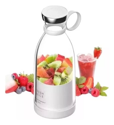 BOTELLA VASO LICUADORA RECARGABLE JUGUERA BATIDORA PORTÁTIL - 1