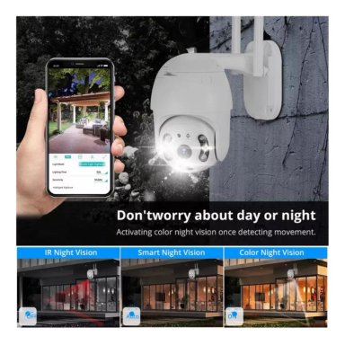 CÁMARA DE VIGILANCIA WIFI INALÁMBRICO DE EXTERIOR HD - 4
