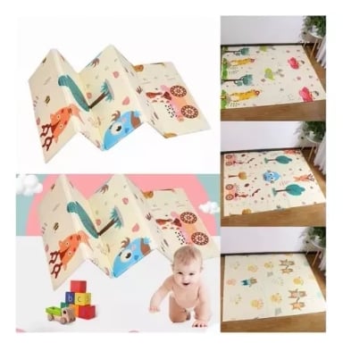 ALFOMBRA 180 X 120 CM ANTIGOLPES PARA NIÑOS BEBES PLEGABLE - 3