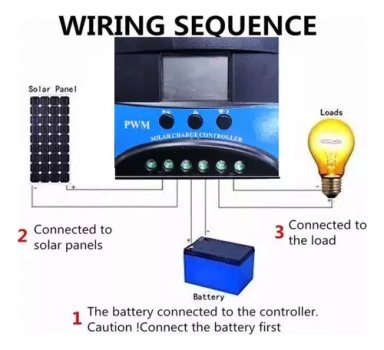 TEMPORIZADOR INVERSOR CONTROLADOR CARGA SOLAR PWM - 4