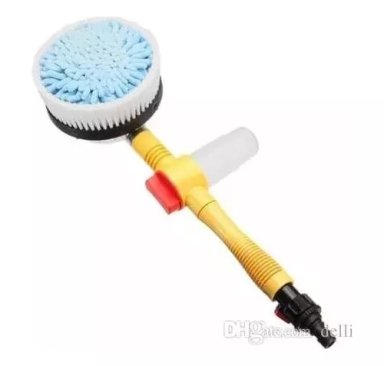 KIT CEPILLO AUTOMÁTICO GIRATORIO LAVADO AUTO HOGAR - 2