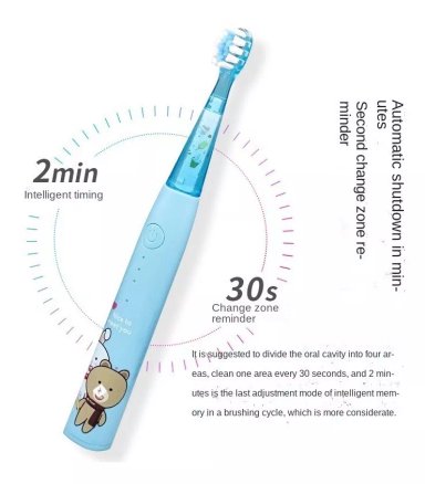 CEPILLO DE DIENTES PARA NIÑOS ELECTRICO - 5