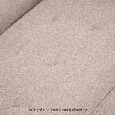 SOFÁ SPAZZIO MUNICH 2 CUERPOS BEIGE - 5