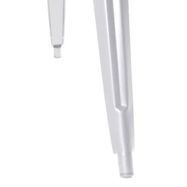MESA SPAZZIO TOLIX 80X80X75 BLANCO METAL - 4