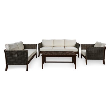 SET LIVING TERRAZA RIO 4 PIEZAS 3-2-1 CAFÉ MATE - 1