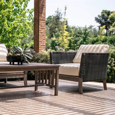 SET SPAZZIO RÍO CAFÉ LIVING TERRAZA 4 PIEZAS 2-1-1 - 5