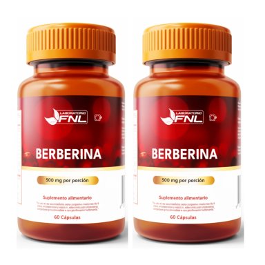 BERBERINA CAPSULAS APOYO CONTROL DE GLUCOSA Y METABOLISMO PACK X2 - 1