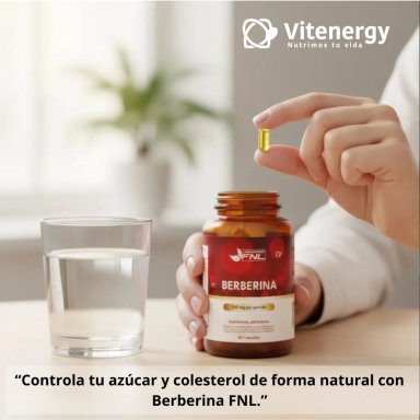 BERBERINA CAPSULAS APOYO CONTROL DE GLUCOSA Y METABOLISMO PACK X2 - 2