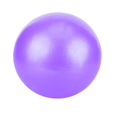 PELOTA BALÓN PVC 25 CM YOGA PILATES MINI REHABILITACIÓN VIOLETA - 1