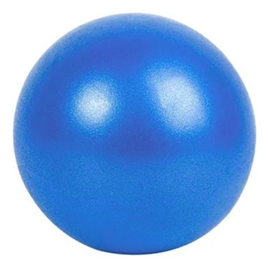 PELOTA BALÓN PVC 25 CM YOGA PILATES MINI REHABILITACIÓN VIOLETA - 6
