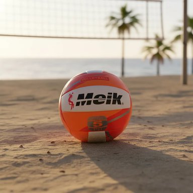 BALON DE VOLEIBOL MEIK OFICIAL N°5 SOFT PELOTA 3 LINEAS - 2