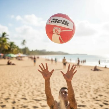 BALON DE VOLEIBOL MEIK OFICIAL N°5 SOFT PELOTA 3 LINEAS - 2