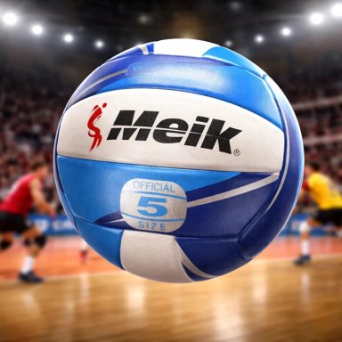 BALON DE VOLEIBOL MEIK OFICIAL N°5 SOFT PELOTA 3 LINEAS - 2