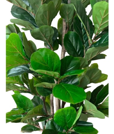 PLANTA ARTIFICIAL DECORATIVA ARBOL GRANDE FICUS LYRATA 180C - 9