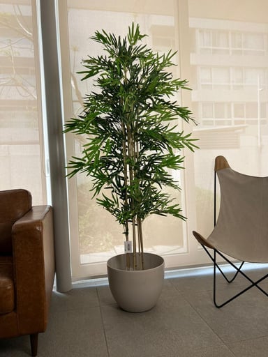 PLANTA ARTIFICIAL DECORATIVA ARBOL GRANDE BAMBOO 150CM 1095 - 2