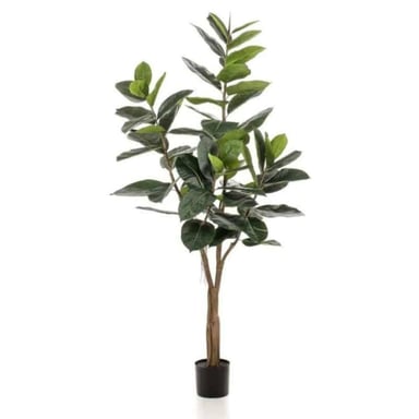 PLANTA ARTIFICIAL DECORATIVA ARBOL GRANDE FICUS LYRATA 180C - 1