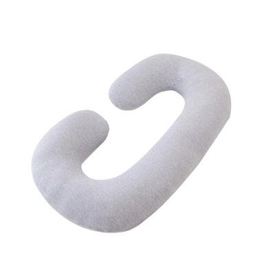 COJIN ALMOHADA MATERNAL GRIS PRE Y POST NATAL FUNDA MUY SUAV - 5