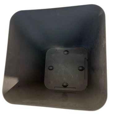 MACETERO NORDICO GRIS OSCURO L 40 CM 40 X 40X 40 - 4