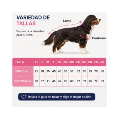CAPA POLAR PERRO M 35 CM ABRIGO INVIERNO SHIH TZU - 2
