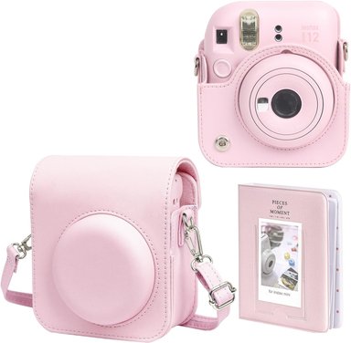 SET CÁMARA INSTANTÁNEA FUJIFILM INSTAX MINI 12 + 20 FOTOS, ESTUCHE, ÁLBUM Y MUCHO MÁS! - 5
