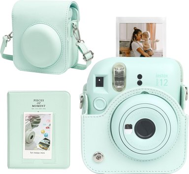 SET CÁMARA INSTANTÁNEA FUJIFILM INSTAX MINI 12 +20 FOTOS, ESTUCHE, ÁLBUM Y MUCHO MÁS! - 3