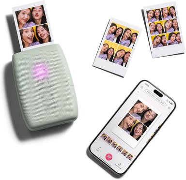 SET IMPRESORA DE FOTOS FUJIFILM INSTAX MINI LINK 3 + 20 FILM + ESTUCHE - 4