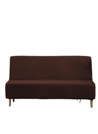 FUNDA FUTÓN ELASTICADA 200 X 110 CM CAFÉ - 1